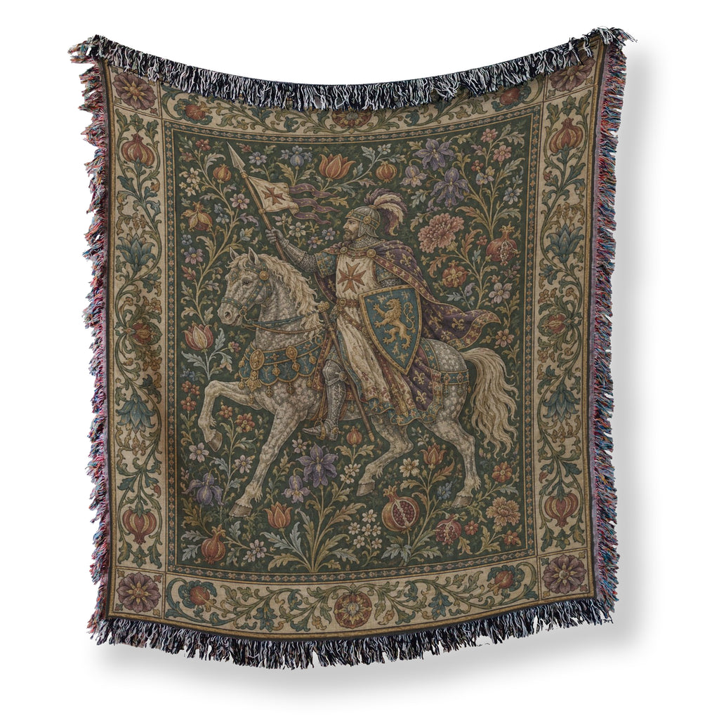 The Pomegranate Knight Blanket