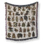 Occult Folklore Creatures Blanket