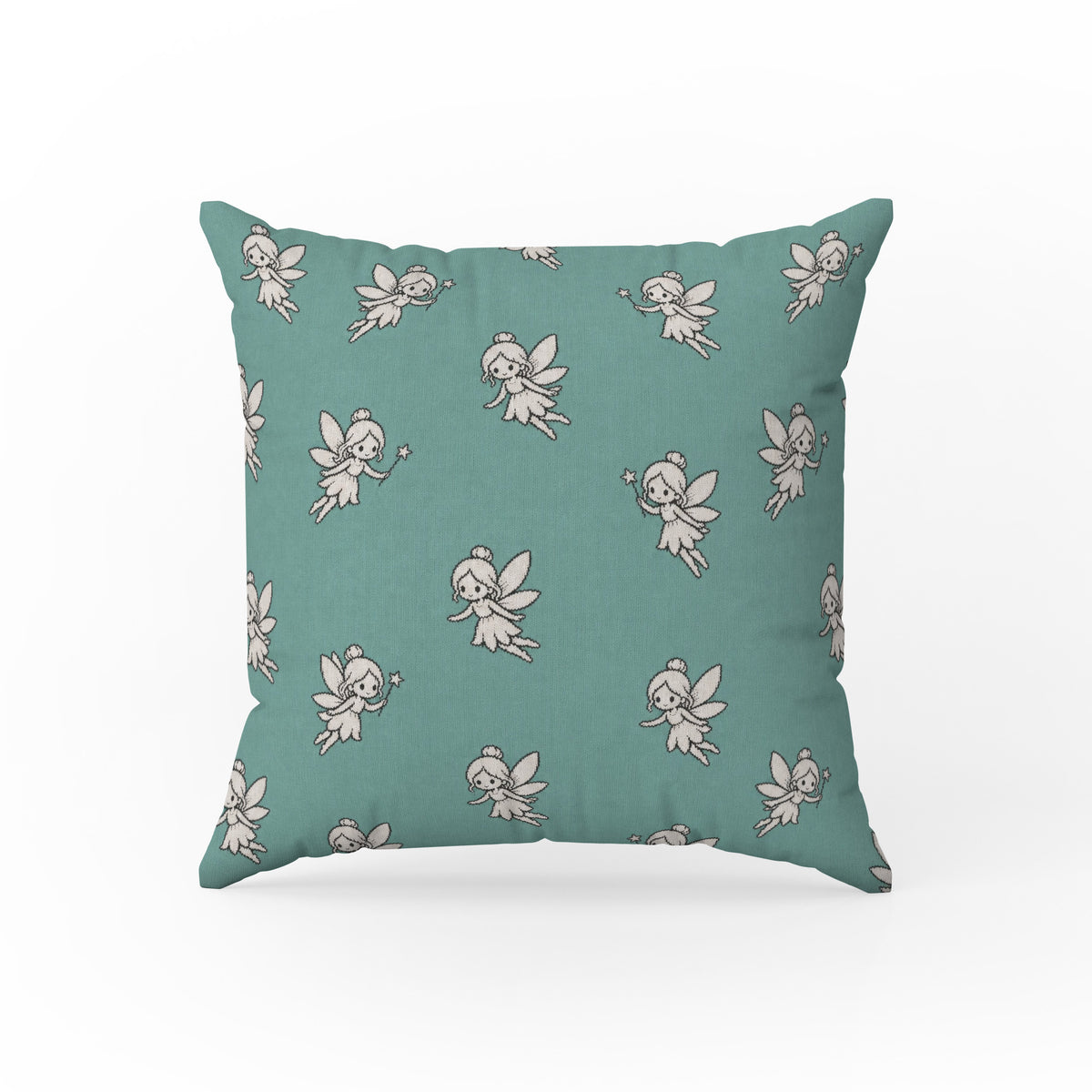Little Wand Fairies – Teal Pillow Main image
