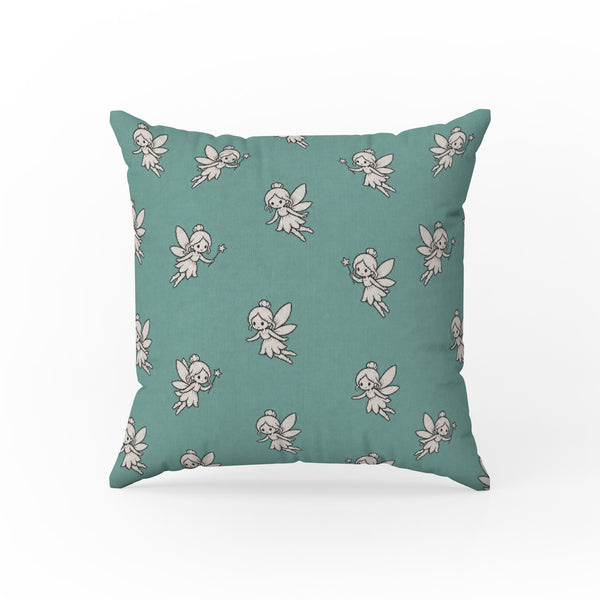 Little Wand Fairies – Teal Pillow