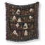 Ghosts of the Haunted Library Blanket