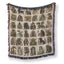 Haunted Forest Creatures Blanket