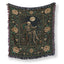 The Emerald Chair Skeleton Reader Blanket