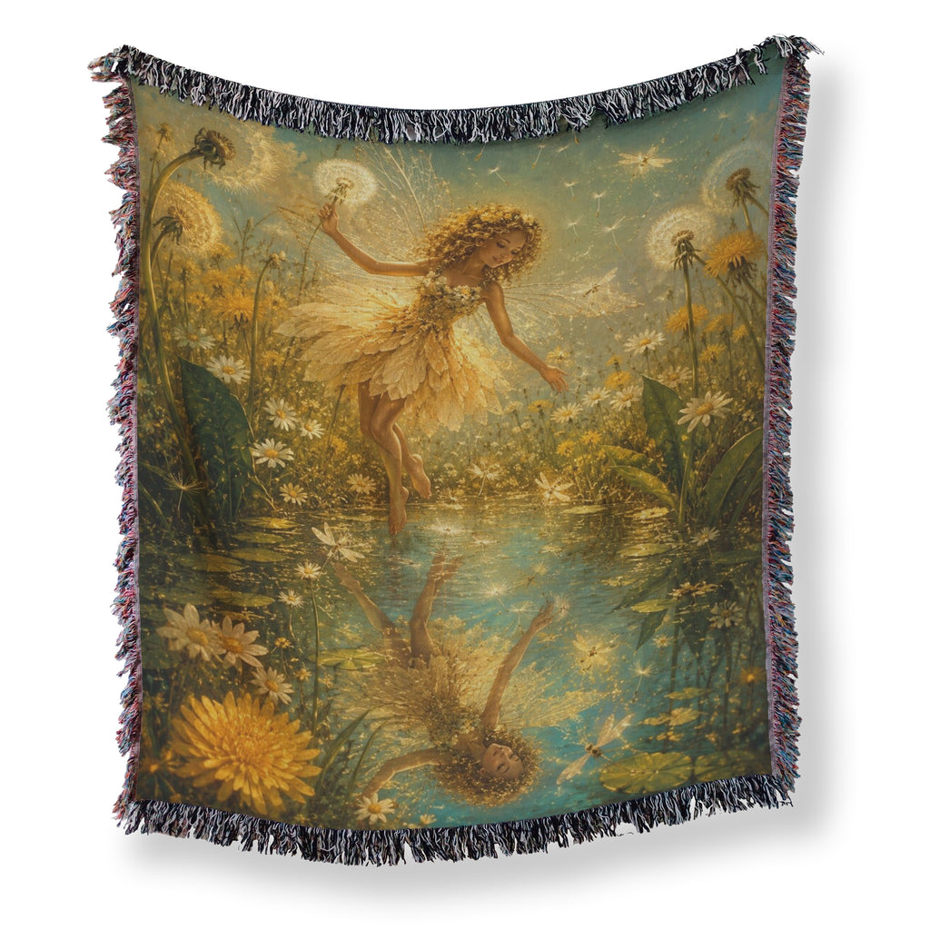 Dandelion Meadow Fairy Blanket