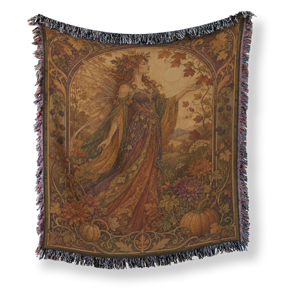 Autumn Harvest Fairy Blanket