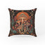 Desert Dream Mushrooms – Whimsical Southwest Pillow