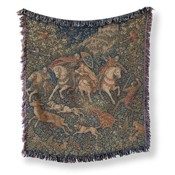 The Hunt Beneath the Hilltop Castle Blanket