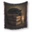Black Cat & Candlelight Books Blanket