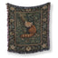 Red Panda Woodland Tapestry Blanket