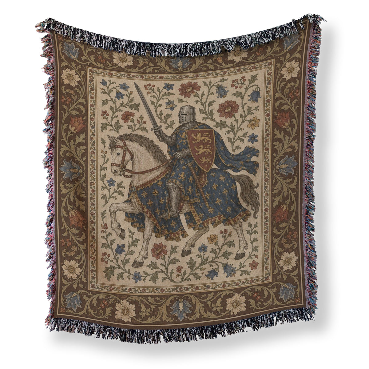 The Three Lions Knight Blanket Main image