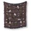 Lavender Ghost Library Blanket