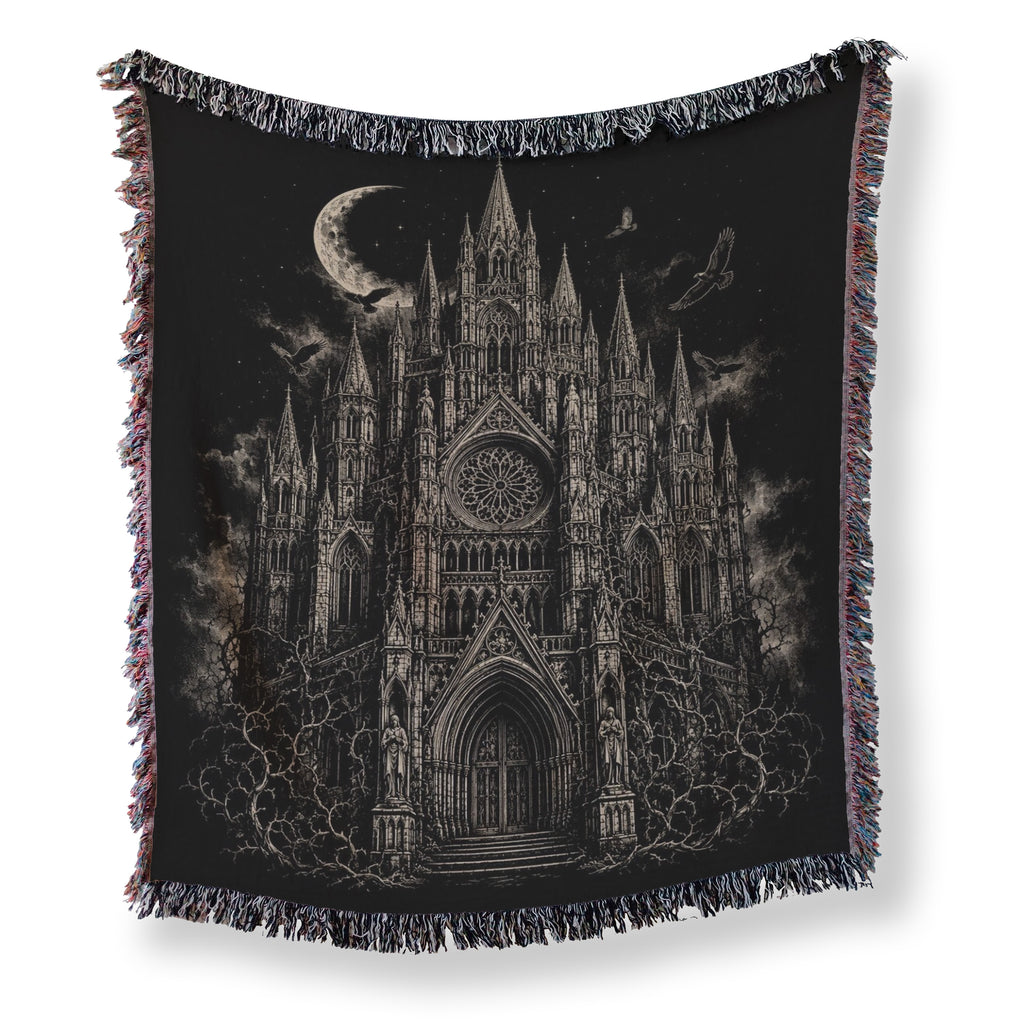 Cathedral Beneath the Crescent Moon Blanket