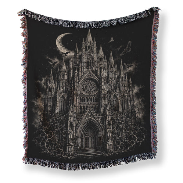 Cathedral Beneath the Crescent Moon Blanket