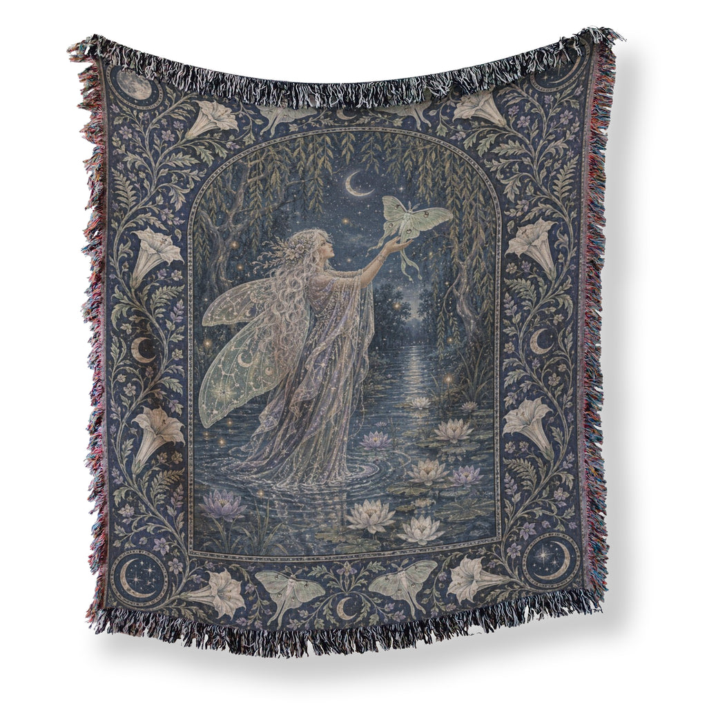 The Moonlit Lily Pond Fairy