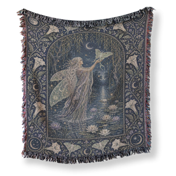 The Moonlit Lily Pond Fairy