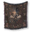 Libra Moonlit Swans Zodiac Blanket