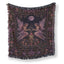 Purple Mushroom Twin Fairies Blanket