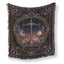 Libra Celestial Balance Scales Zodiac Blanket