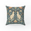 The Floral Cat Court – Ornate Botanical Pillow