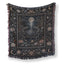 Cancer Moonlit Crab Zodiac Blanket