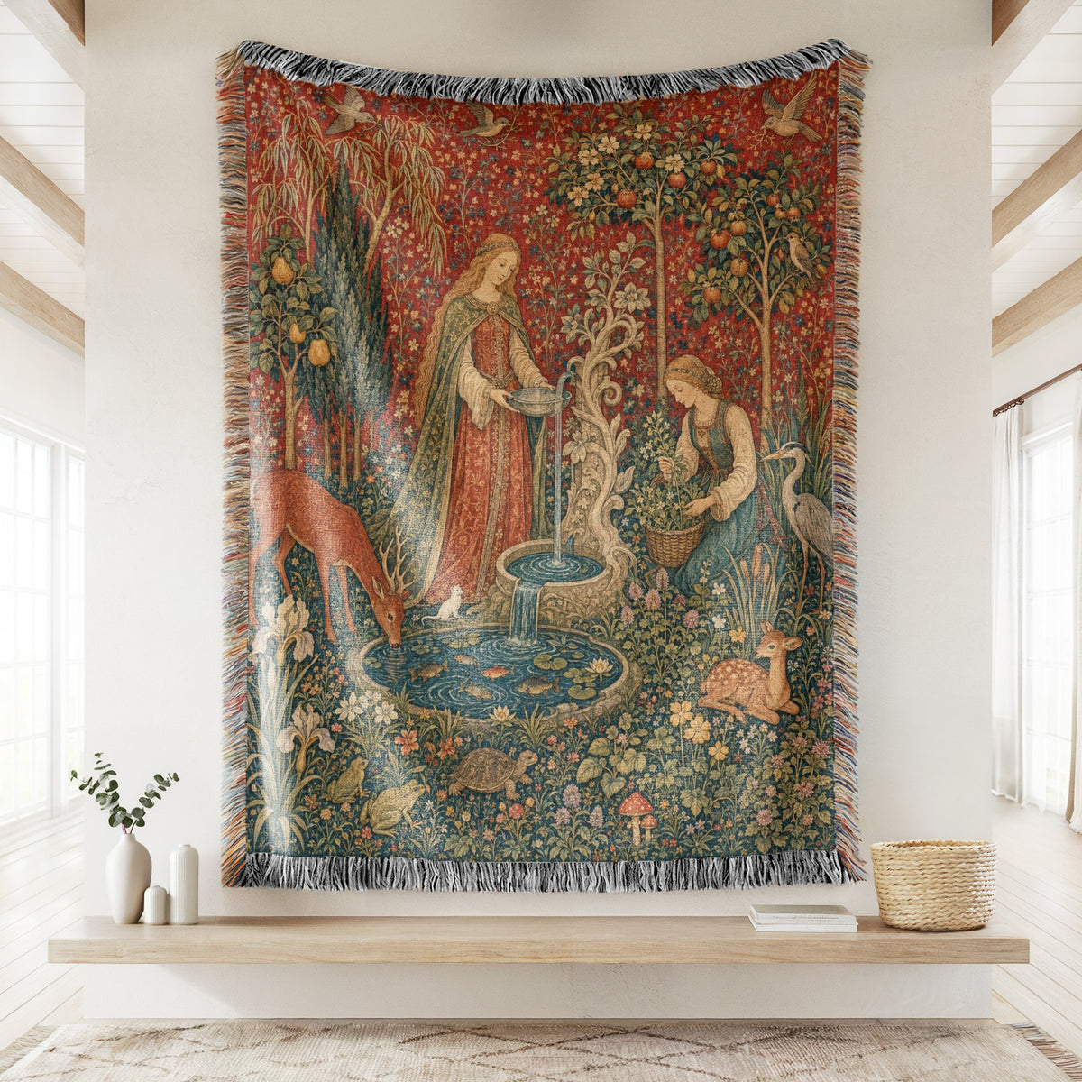 The Fountain Garden of the Vale Blanket