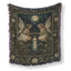 Moonlit Lily Pond Fairies Blanket