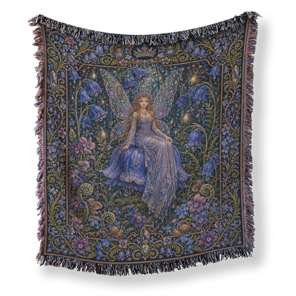 Bluebell Fairy Queen Blanket