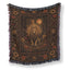 Leo Golden Lion Zodiac Blanket