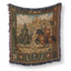 The Knights of Sun and Serpent Blanket