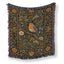 Golden Robin Tapestry Blanket