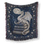 Silver Moon Dragon Blanket