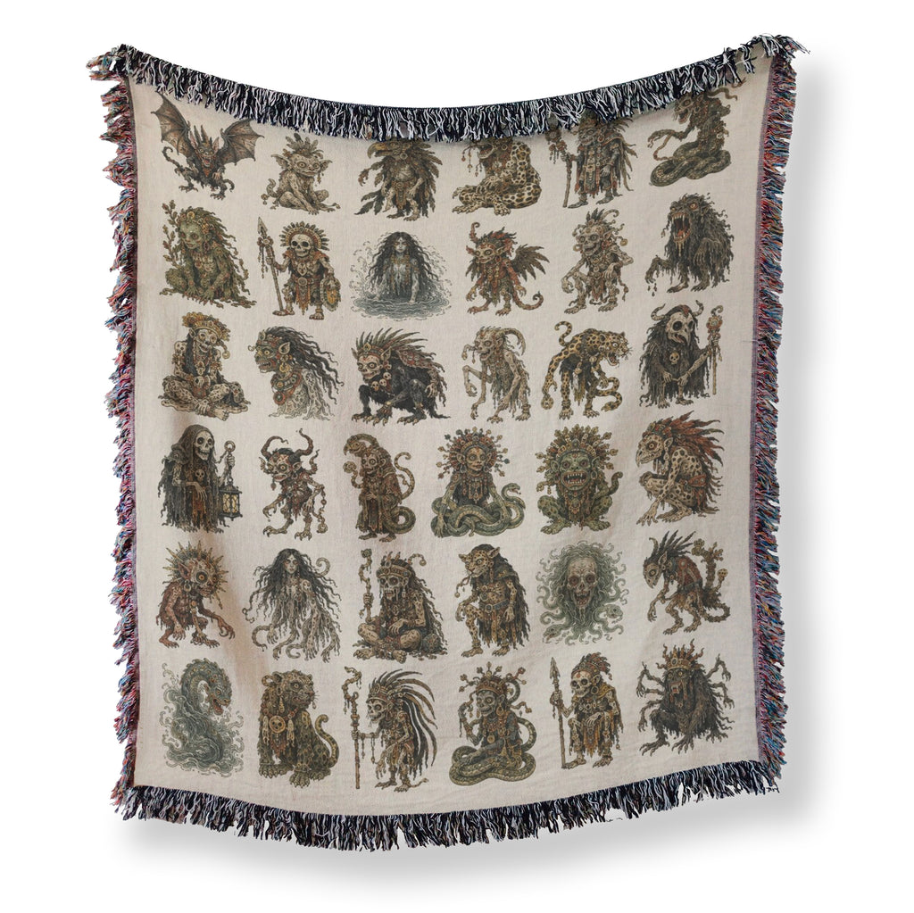 Ancient Legends Bestiary Blanket