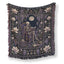 Wisteria Moon Skeleton Reader Blanket