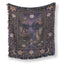 Moonlit Lily Lake Fairies Blanket