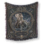 Capricorn Moonlit Sea-Goat Zodiac Blanket