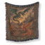 The Dragon & Phoenix at Dusk Blanket