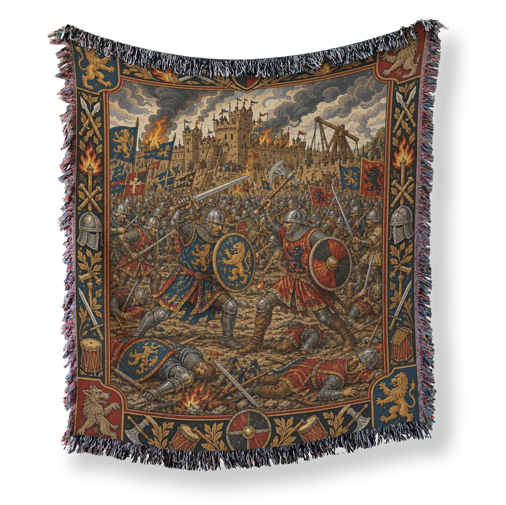 The Siege of the Lion Keep Blanket