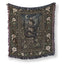 Serpent of the Moonlit Ruins Blanket