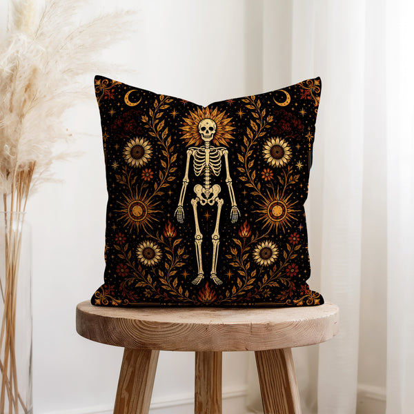 The Solar Crown – Leo Gothic Zodiac Pillow