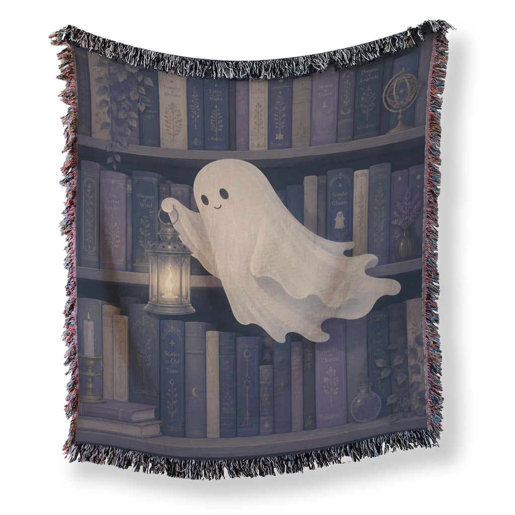 The Lantern Ghost Library Blanket
