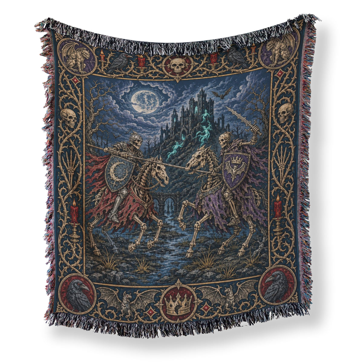 The Riders of the Haunted Keep Blanket Main image