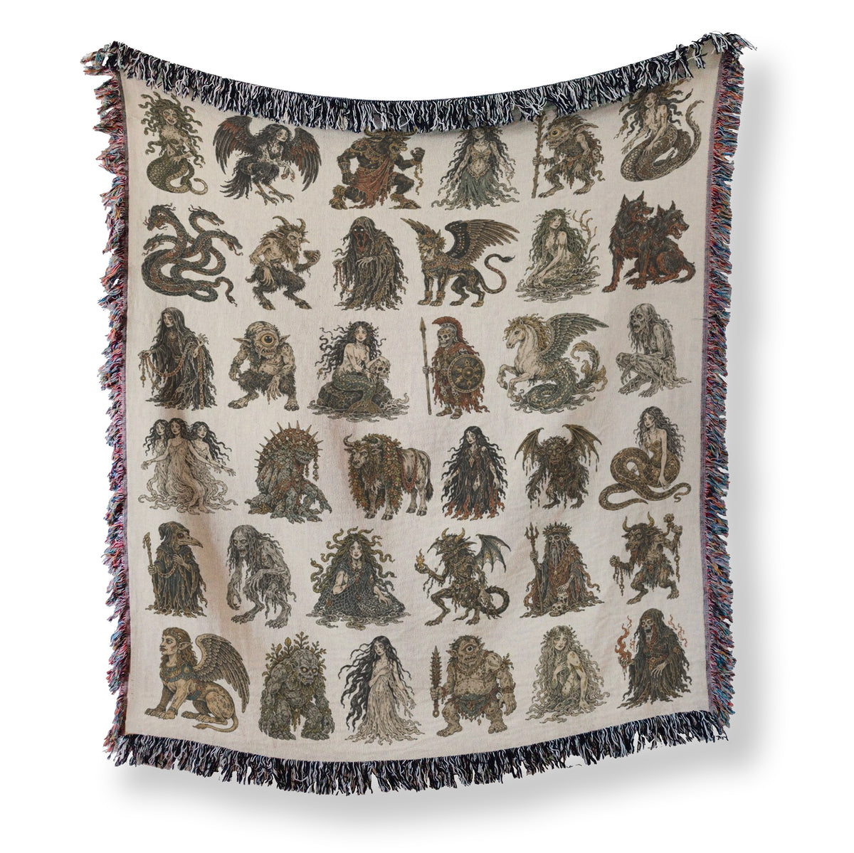 Wild Mythic Beasts Blanket Main image
