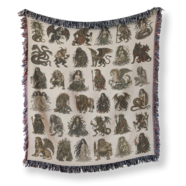 Wild Mythic Beasts Blanket