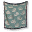 Mushroom Snail Woodland Blanket