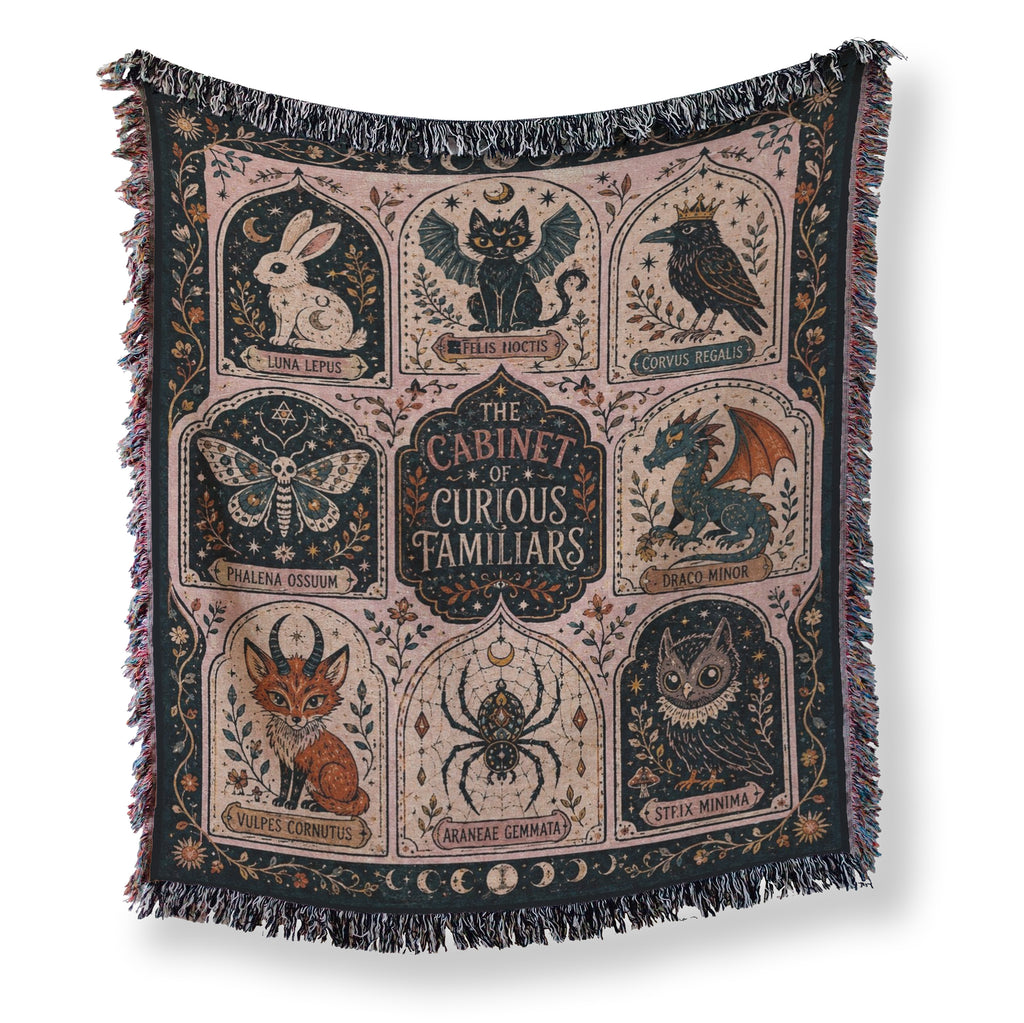 Cabinet of Curious Familiars Blanket