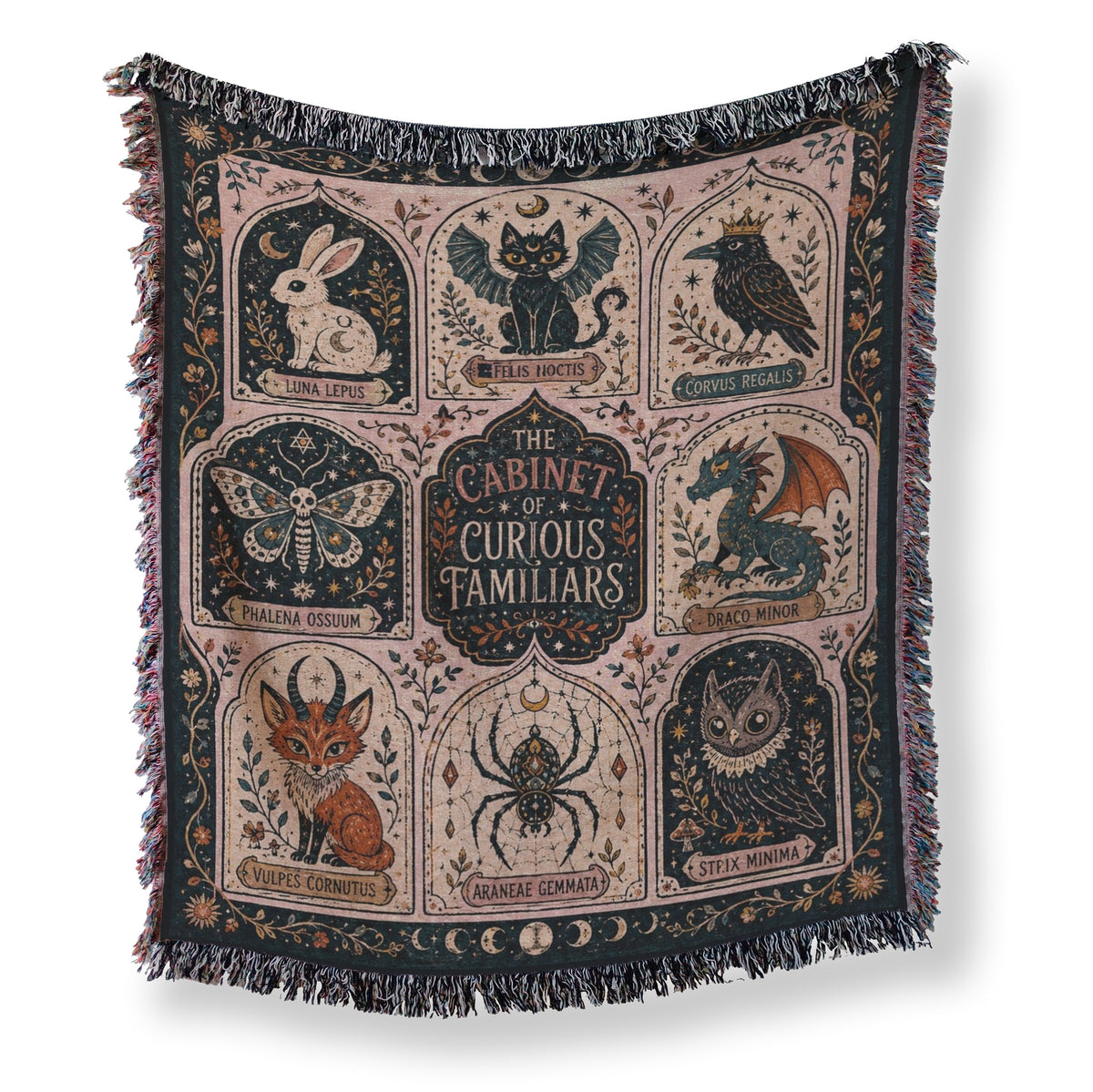 Cabinet of Curious Familiars Blanket