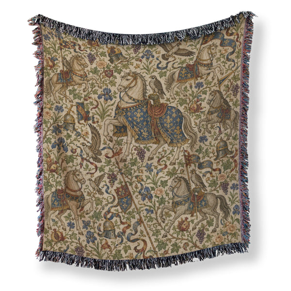 The Heraldic Horse Garden Blanket