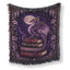 Violet Moon Dragon Blanket