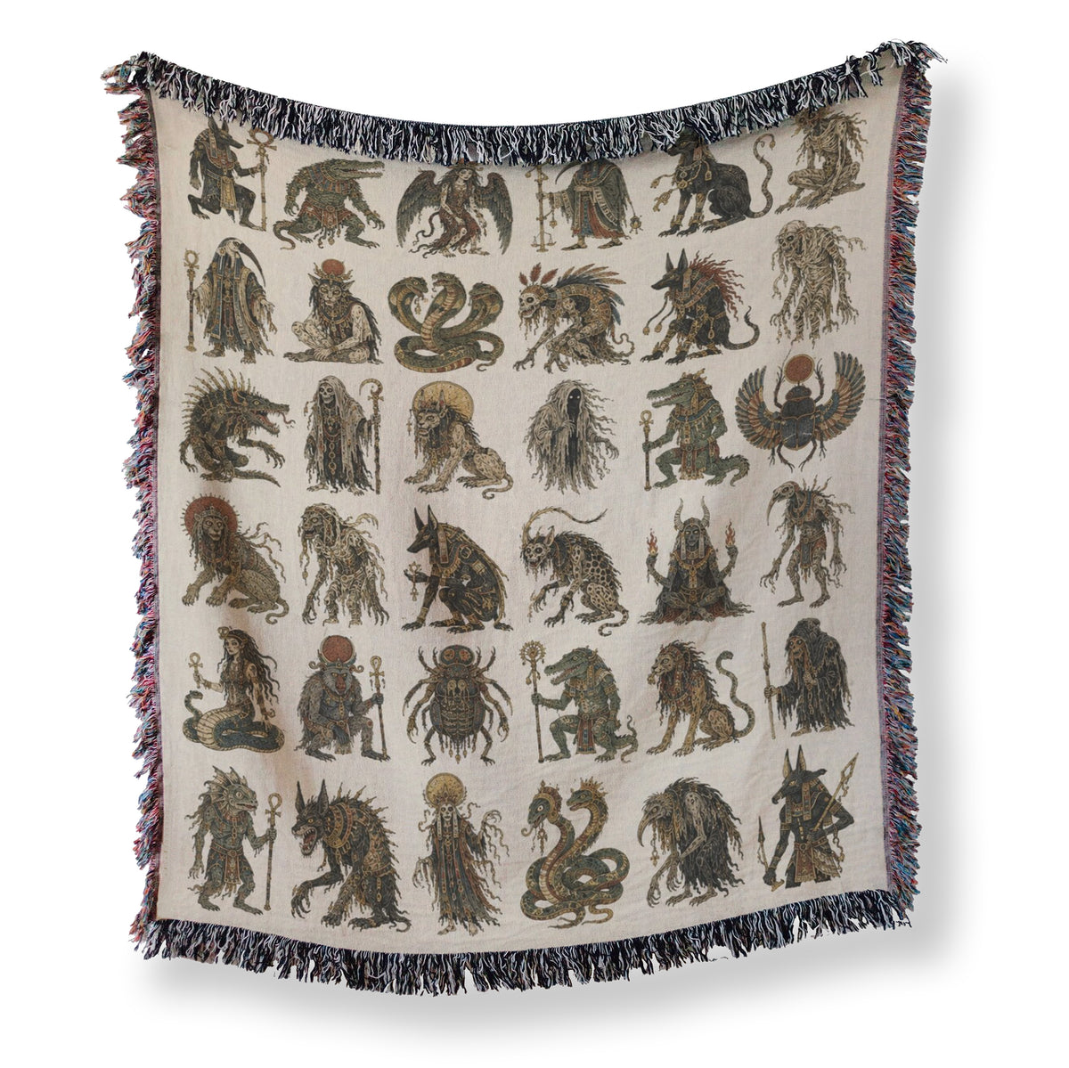 Ancient Egyptian Mythology Blanket Main image
