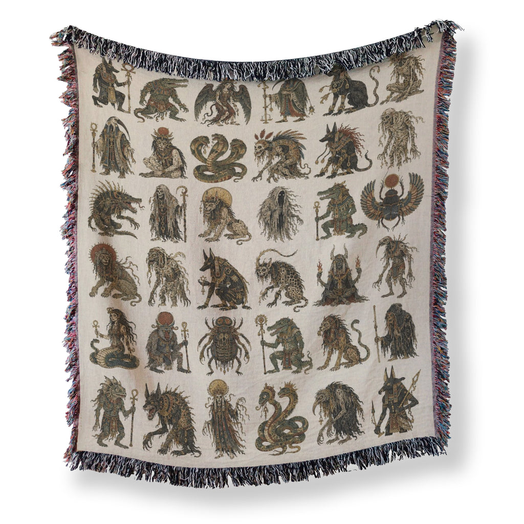 Ancient Egyptian Mythology Blanket